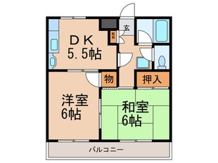 コープアトラス(408)の物件間取画像